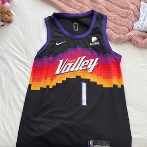 Nike The Valley Basketball Jersey - Black and Purple